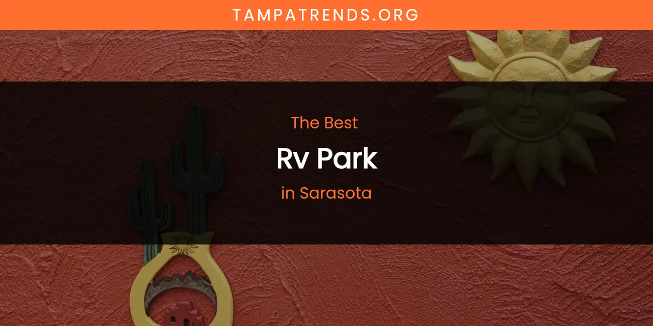 Sarasota's Best RV Park featured